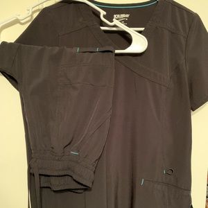 BLACK Scrubstar Performance Scrubs SET
